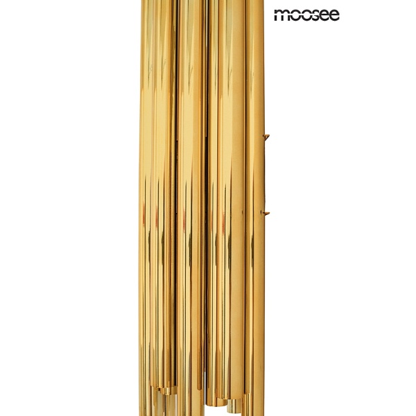 Lampa ścienna TUBO złota - Moosee